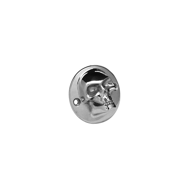 Skull Point Cover 5-hole Aluminium Polished