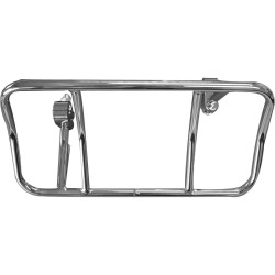 Universal Handlebar Rack without Clamps Chrome