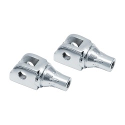 Tapered Peg Adapters Smooth Chrome