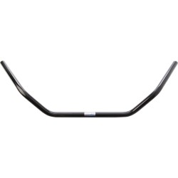 1" Flat Track Handlebar Black Powder Coated 1"