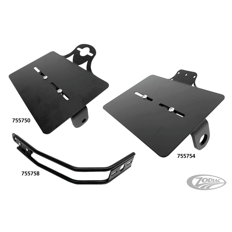 SUPPORTS DE PLAQUE LATERAL WESTLAND CUSTOMS