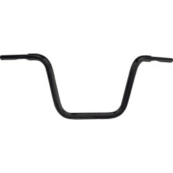 300 Fat Ape Hanger Handlebar with 1 1/4" Clamp Diameter Black Powder Coated 1 1/4" Throttle Cables