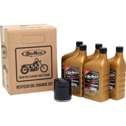 Synthetic Performance MTP 5 Qt SAE20W50 Engine Oil Change Kit Black Oil Filter