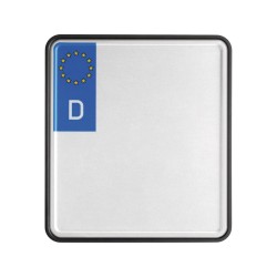 FRAME License Plate Base Plate German Size 200x180mm Black