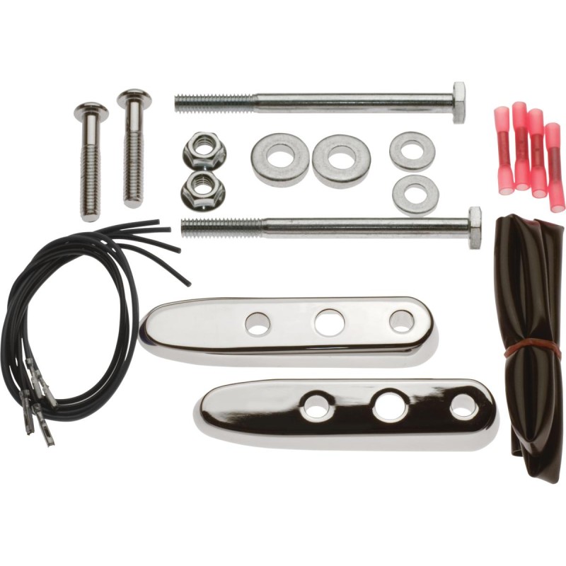 Sportster Rear Turn Signal Relocation Kit Chrome