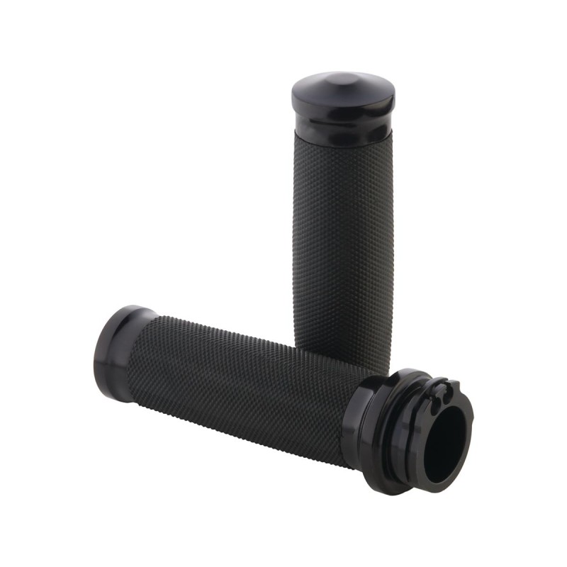 Tornado Grips Black Anodized 1" Throttle Cables