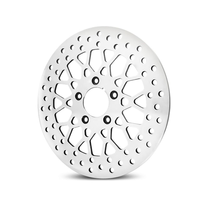 Mesh Brake Rotor Stainless Steel Polished 11,5" Front