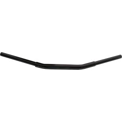 1 1/4" Fat Drag Bar Handlebar with 1 1/4" Clamp Diameter Non-Dimpled 5-Hole Black Powder Coated 820.0 mm
