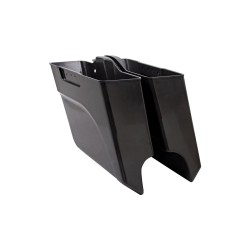 ABS Angled Saddlebag Black Right