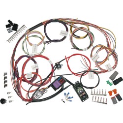 Namz, Bike Harness with Starter Relay, 3-Circuits, Self Canceling And Run, Brake And Turn Signal Module