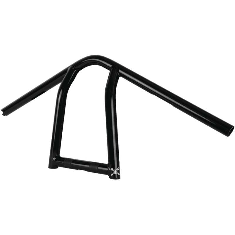 11" Jim Bar Handlebar Black Powder Coated 1" Throttle By Wire