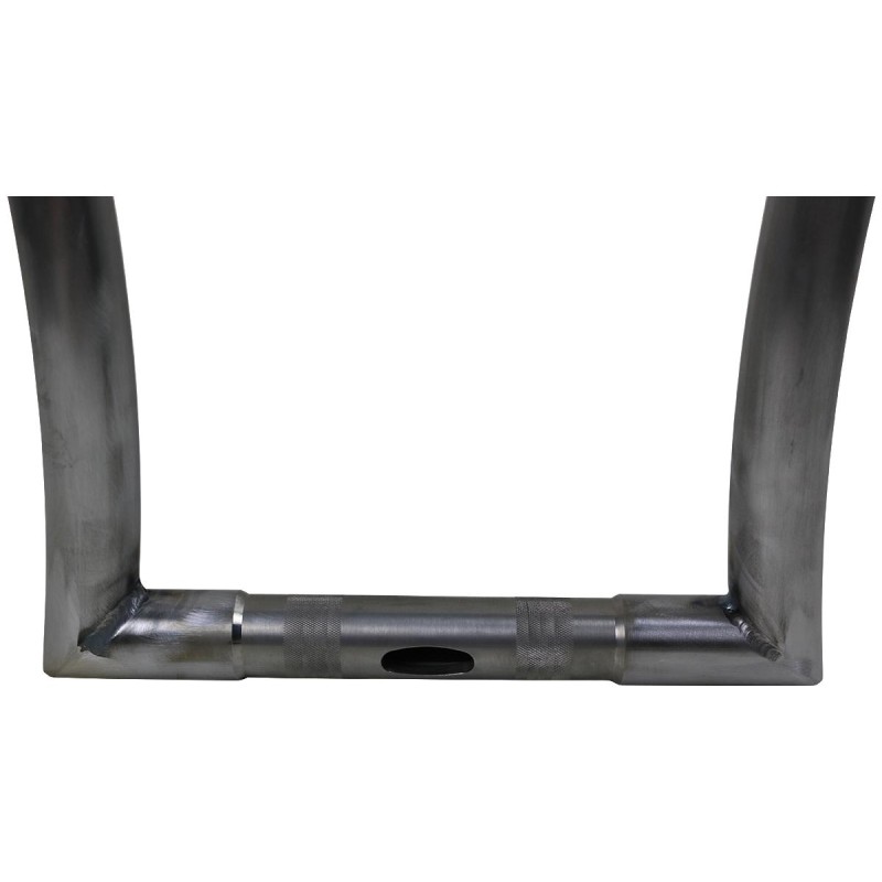 430 Extra Tall Flow Bar Super Fat Road Glide Handlebar with 1 1/4" Clamp Diameter 1,4" Raw Throttle By Wire