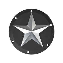 Open Mind Clutch Cover 6-hole Bi-Color Anodized