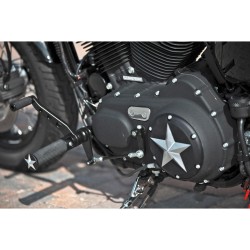 Open Mind Clutch Cover 6-hole Bi-Color Anodized