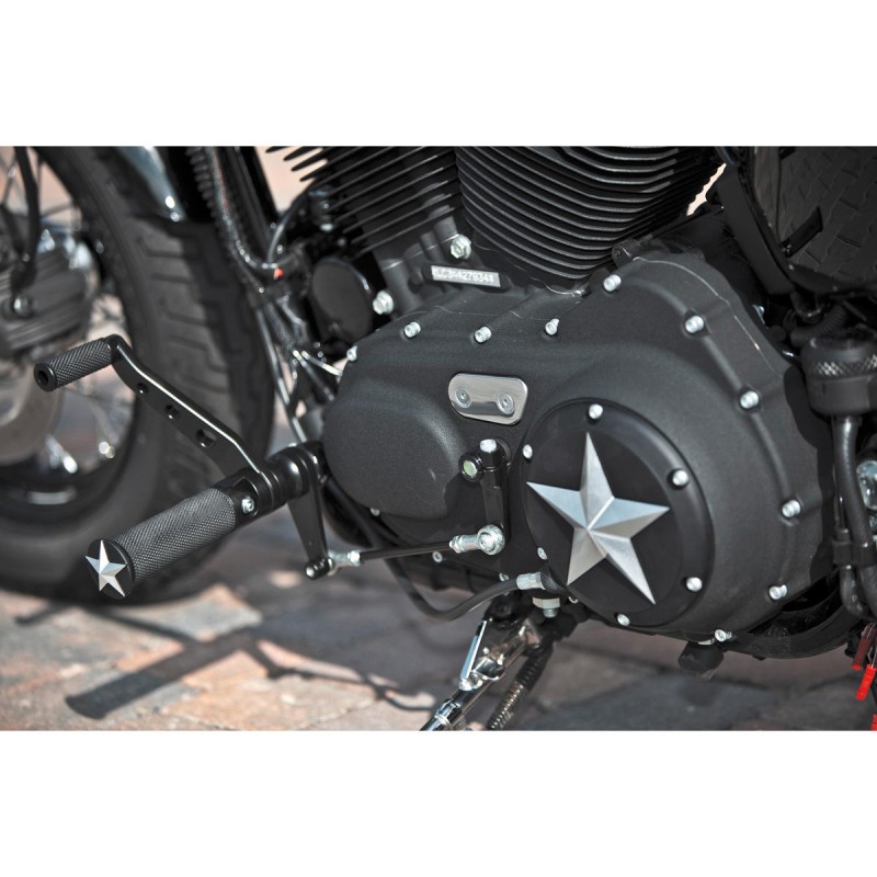 Open Mind Clutch Cover 6-hole Bi-Color Anodized