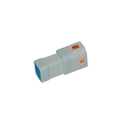 JST 8-Position Tab Connector with Wire Seal White