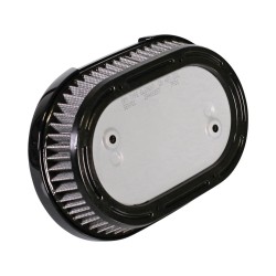 Oval Airbox Air Cleaner Kit Flat Black