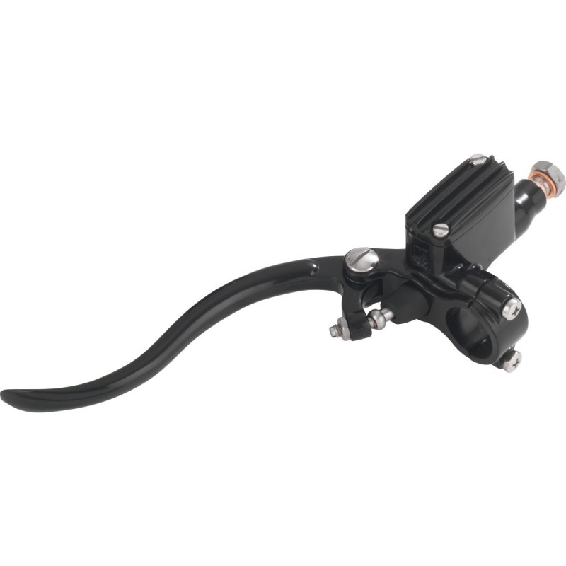 Deluxe Clutch Master Cylinder Kit Black Lever and Master Cylinder Cover Black 14 mm Hydraulic Clutch