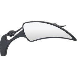 Eclipse Skull Mirror Black