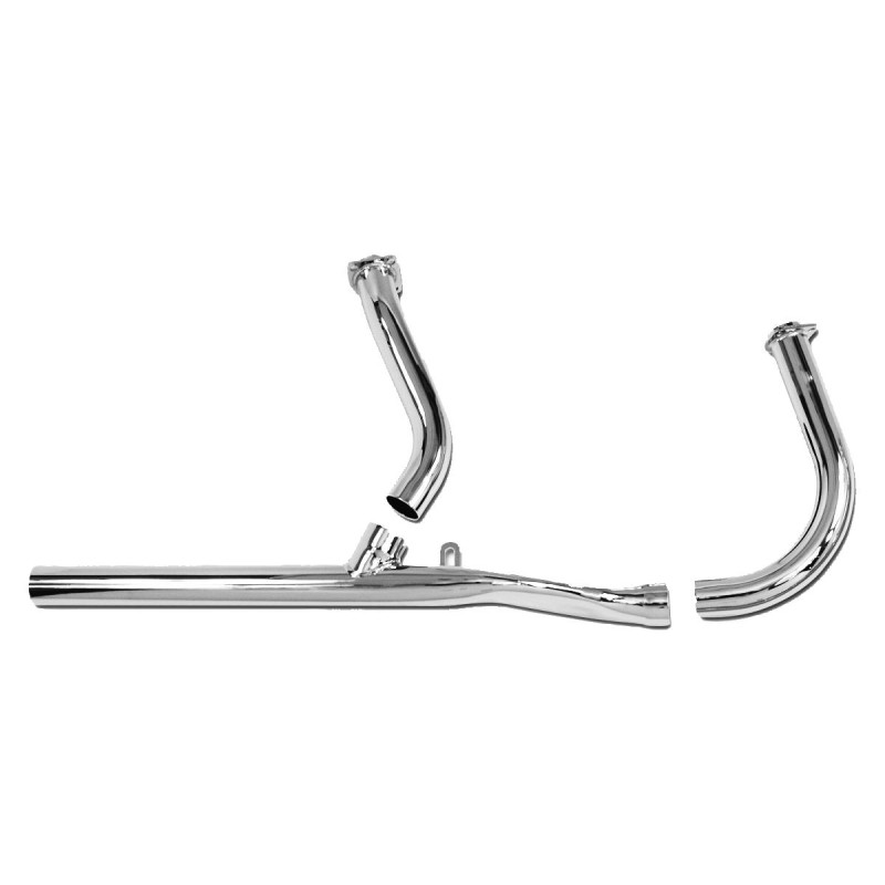 2 into 1 Header Chrome 1,75"