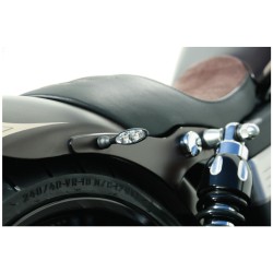 Micro 1000 DF Dark LED Turn Signal/Taillight/Brake Light Black Smoke LED