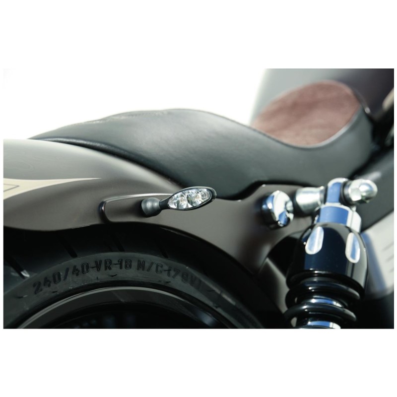 Micro 1000 DF Dark LED Turn Signal/Taillight/Brake Light Black Smoke LED