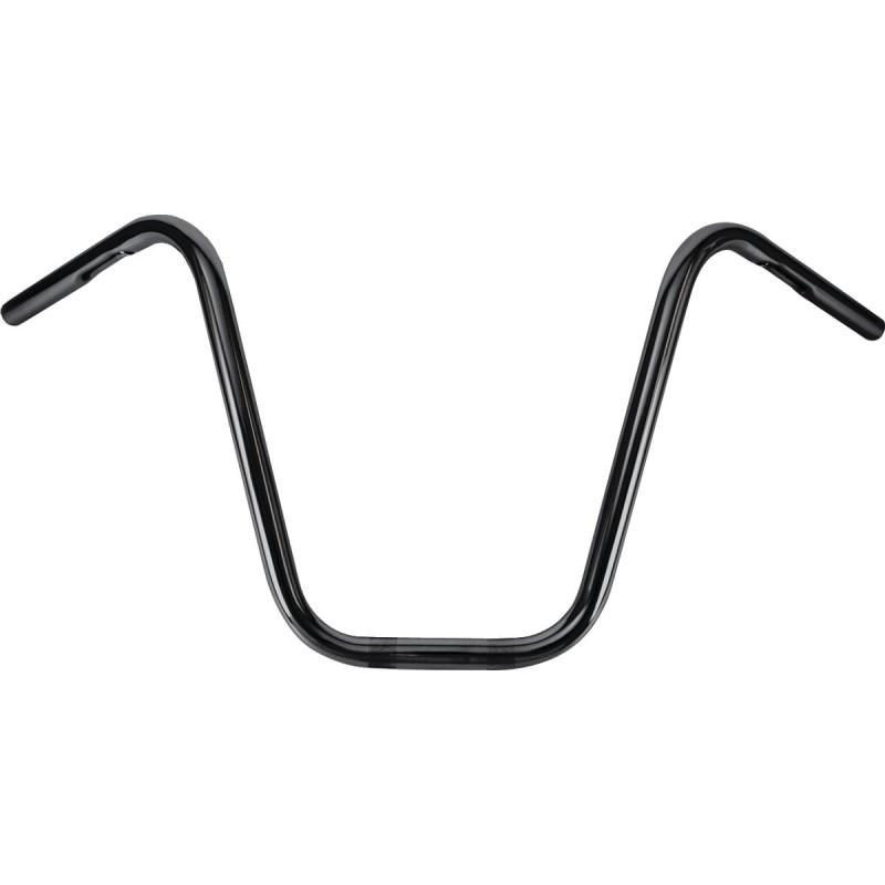 14 Narrow Apehanger Handlebar Black Powder Coated 1"