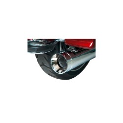 4" Stout Slip-On Muffler Chrome