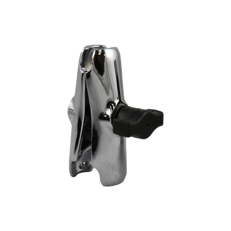 Double Socket Arm For 1" Rubber Balls Medium Chrome 90.0 mm