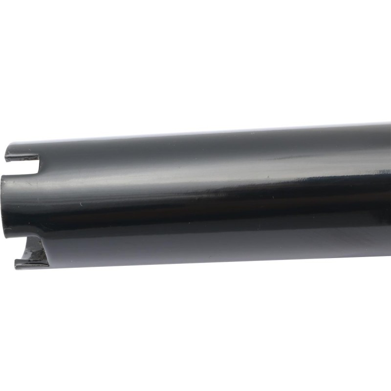 19 Standard Ape Hanger Handlebar Black Powder Coated 1 1/4" Throttle By Wire