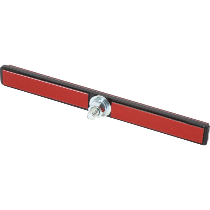 Slim Rectangular Reflector with M5 Bolt Red