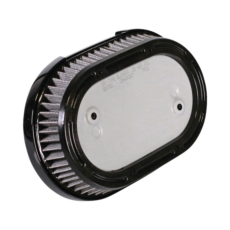 Oval Airbox Air Cleaner Kit Black