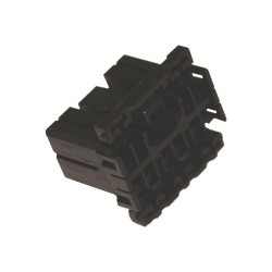 10-Wire Plug AMP Multilock Connector Housing Black