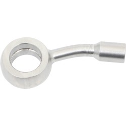 12 mm, Vario Line Banjo Fitting Type 320, 20° Side Bend, ABS Block Stainless Steel