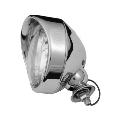 Visored 3,5" Spotlight Chrome H3