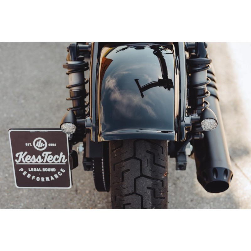 Original Style Short Rear Fender Gloss Black