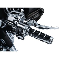 Kinetic Grips Chrome 1" Throttle Cables