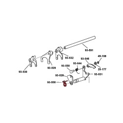 SHIFTER SHAFT SPRING Shifter Shaft Spring