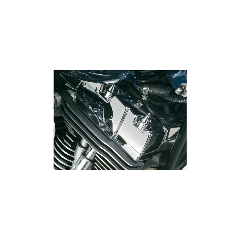 Peaked Rocker Box Bolt Cover Chrome