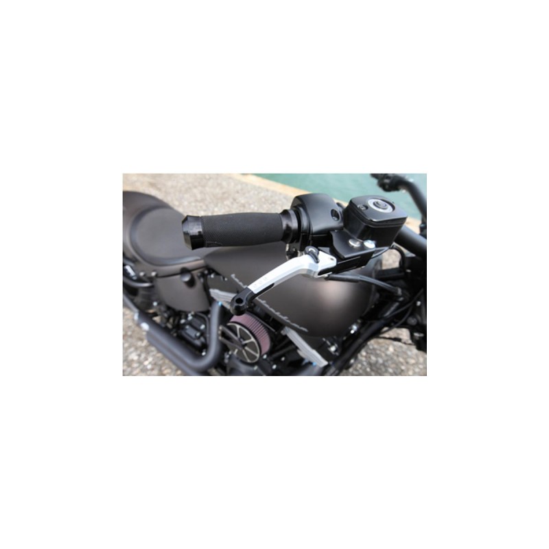 Good Guys Adjustable Hand Control Replacement Lever Black Silver Anodized Hydraulic Clutch