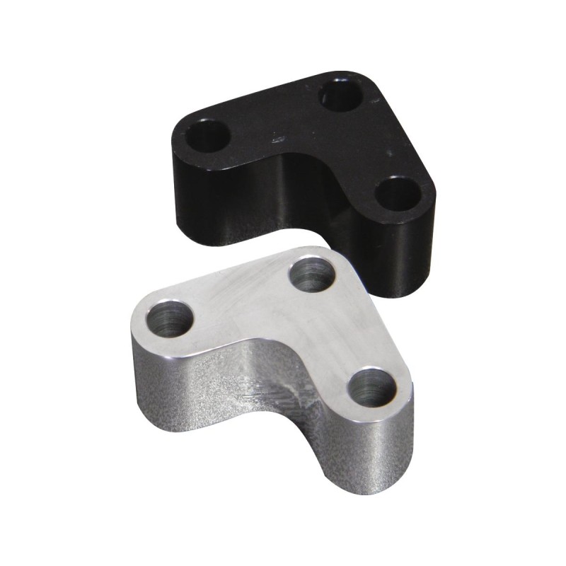 Forward Control Spacer Bracket Black