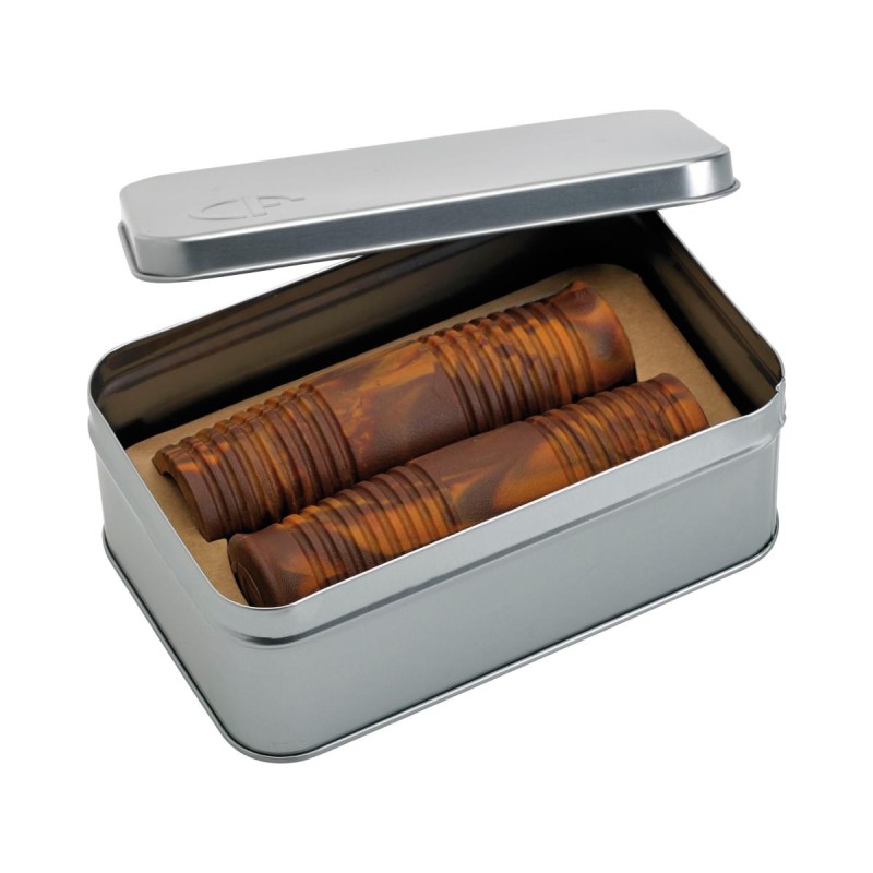 Cole Foster Grips Mocha Marble 1" Throttle By Wire Throttle Cables