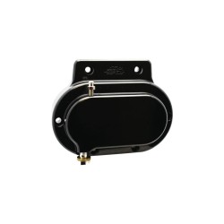 Millennium Smooth Transmission Side Cover with Hydraulic Clutch Black
