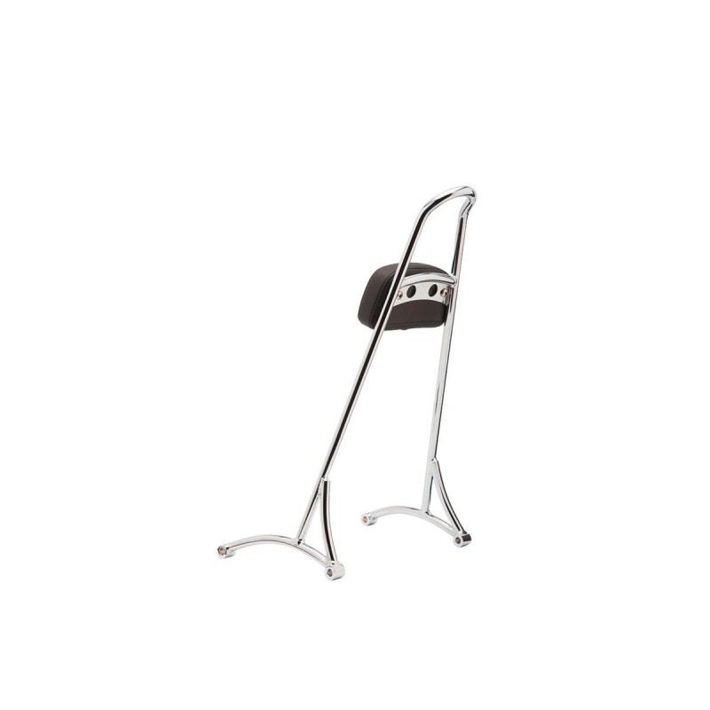 Tall Sissy Bar with Pad Chrome