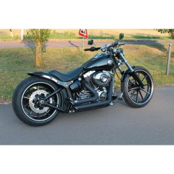 DIY Short 2 Cut Out Rear Fender Raw