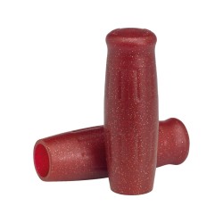 Classic Grips Red Metalflake 1" Throttle By Wire Throttle Cables