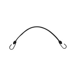 BUNGEE CORD 24"BLACK (10) Bungee Cord Two hooks