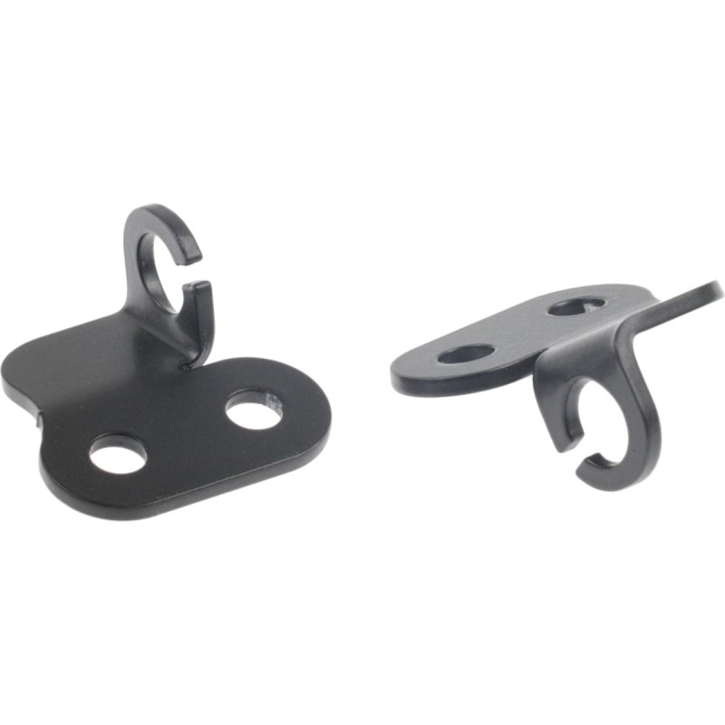 Front Turn Signal Bracket Black Powder Coated