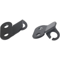 Front Turn Signal Bracket Black Powder Coated