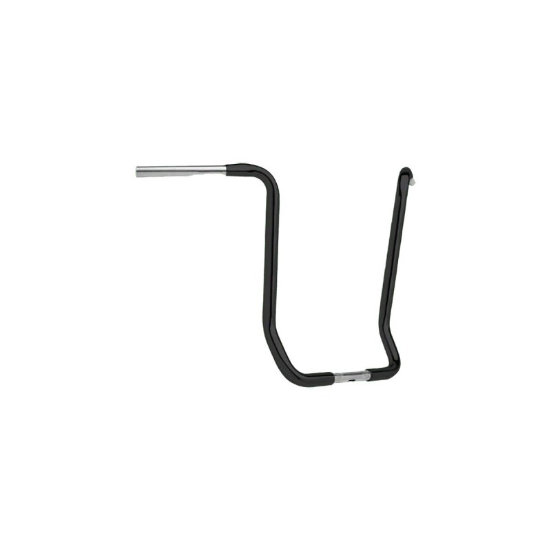 19 Fat Bar Ape Hanger Handlebar Black Powder Coated 1 1/4"